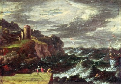St. Paul Arriving at Malta by Pieter the Younger Mulier